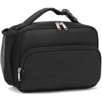 Lancheira FlowFly Kids Isolated Soft Saco preto 28x27x11 cm