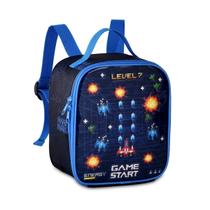 Lancheira Gamer Térmica - Vídeo Game Jogos - Infantil Escolar Passeio - Clio Lancheira Gamer Térmica - Vídeo Game Jogos - Infantil Escolar Passeio - Clio