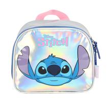Lancheira Holográfica Térmica Stitch Luxcel Infantil 20cm