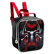 Lancheira Homem Aranha Térmica Infantil Escolar Silver Spider Man Denlex