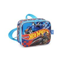 Lancheira Hot Wheels ul - Forro Térmico - 17x22x8cm