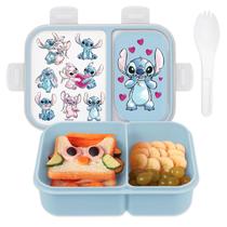 Lancheira infantil à prova de vazamentos Bento Box Disney Mickey Minnie