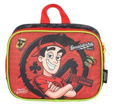 Lancheira Infantil Escolar Enaldinho Luxcel COR:PRETA