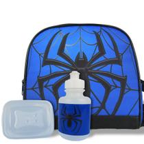 Lancheira Infantil Escolar Térmica + squeeze e pote Spider Lancheira Infantil Escolar Térmica + squeeze e pote Spider