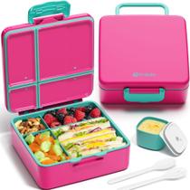 Lancheira Infantil Fimibuke Bento 41 Oz - 4 Compartimentos (3+)