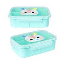 Lancheira Infantil Lunchbox Buba Marmita com Divisória Antivazamento Tampa Hermética Vedada Lancheira Infantil Lunchbox Buba Marmita com Divisória Antivazamento Tampa Hermética Vedada