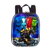 Lancheira Infantil Masculino Max Toy Avengers Azul - 3850XA2