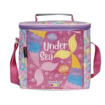 Lancheira Infantil Menina Soft Sereia Under The Sea Container Lancheira Infantil Menina Soft Sereia Under The Sea Container