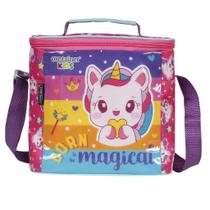 Lancheira Infantil Menina Soft Unicórnio Born to be Magical Container Kids