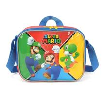 Lancheira infantil menino luxcel super mario la37553mo Lancheira infantil menino luxcel super mario la37553mo