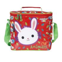 Lancheira Infantil Menino Soft Cute Animals Coelho Container Kids Lancheira Infantil Menino Soft Cute Animals Coelho Container Kids