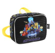 Lancheira Infantil Térmica Batman Batwheels Luxcel Preto