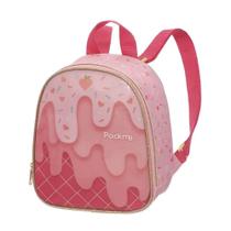 Lancheira Infantil Térmica Escolar Gelato Sorvete Rosa
