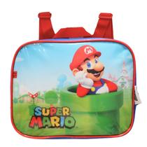 Lancheira Infantil Térmica Super Mario Bros Luxcel Escolar Lancheira Infantil Térmica Super Mario Bros Luxcel Escolar