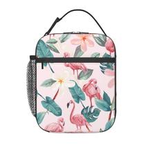 Lancheira isolada cromcu Flamingo Pattern 25x20x10 cm Lancheira isolada cromcu Flamingo Pattern 25x20x10 cm