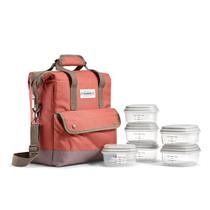 Lancheira isolada Fit & Fresh Douglas com 6 recipientes Lancheira isolada Fit & Fresh Douglas com 6 recipientes