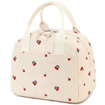 Lancheira isolada LOVELYWIND Cherry Corduroy 27x19x20 cm