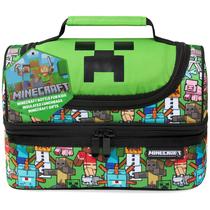 Lancheira isolada Minecraft Creeper Kids Snack Carrier
