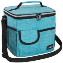 Lancheira isolada OPUX para homens e mulheres, azul marinho, lata 10L/18