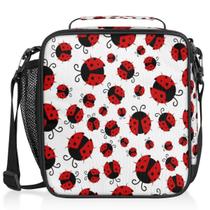 Lancheira isolada Pardick Cute Cartoon Ladybug Waterproof