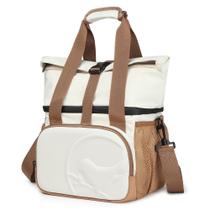 Lancheira isolada SUNNY BIRD 14L com compartimento duplo à prova de vazamentos Lancheira isolada SUNNY BIRD 14L com compartimento duplo à prova de vazamentos