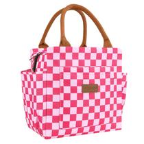 Lancheira Joymee isolada reutilizável à prova de vazamentos 10,3 L - rosa Lancheira Joymee isolada reutilizável à prova de vazamentos 10,3 L - rosa