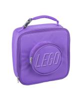 Lancheira LEGO Brick Purple Polyester para crianças e adultos