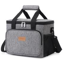 Lancheira Lifewit Large Isolated Cooler 15L Grey 24-Can Lancheira Lifewit Large Isolated Cooler 15L Grey 24-Can