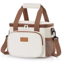 Lancheira Lifewit Large Isolated Lunch Box Cooler 8,5 L Cream