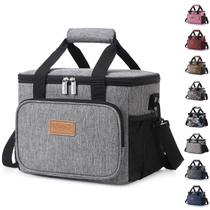 Lancheira Lifewit Large Isolated Lunch Box Cooler 9L cinza