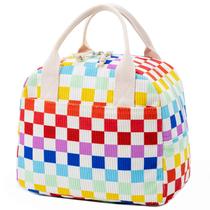 Lancheira LOVELYWIND com forro de alumínio isolado em veludo 27x19x20 cm