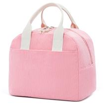 Lancheira LOVELYWIND Corduroy isolado 27x19x20 cm rosa