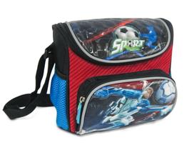 Lancheira LS LA6005 com alça tiracolo e bolso frontal