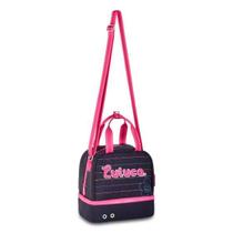 Lancheira Luluca Térmica Preto Juvenil Meninas - Clio