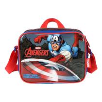 Lancheira luxcel avengers infantil menino la38043ag Lancheira luxcel avengers infantil menino la38043ag