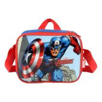 Lancheira luxcel avengers infantil menino la38043ag Lancheira luxcel avengers infantil menino la38043ag