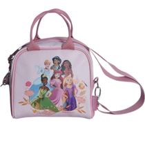 Lancheira Maleta Princesas Alça Ombro Mão Térmica Lanche Frutas Escola Passeio Criança Infantil Menina Lancheira Maleta Princesas Alça Ombro Mão Térmica Lanche Frutas Escola Passeio Criança Infantil Menina