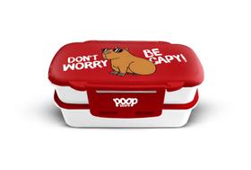 Lancheira Marmita Retangular Don't Worry Becapy