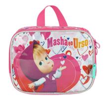Lancheira Masha E O Urso Térmica Luxcel Infantil Merendeira Pink Lancheira Masha E O Urso Térmica Luxcel Infantil Merendeira Pink