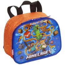 Lancheira Minecraft Escolar Passeio Infantil Sestini