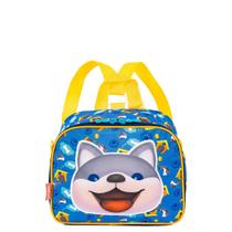 Lancheira Pequena 2 em 1 Sestini Kids Dog 3 - Colorido Lancheira Pequena 2 em 1 Sestini Kids Dog 3 - Colorido