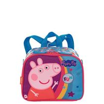 Lancheira Pequena 2X1 Peppa Core - Colorido Lancheira Pequena 2X1 Peppa Core - Colorido