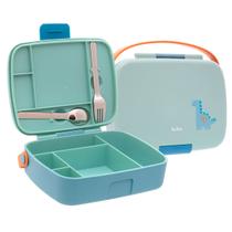 Lancheira Porta Alimentos Infantil Bento Box Magic 5 Divisórias e Talheres Aço Inox BUBA Lancheira Porta Alimentos Infantil Bento Box Magic 5 Divisórias e Talheres Aço Inox BUBA