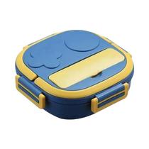 Lancheira Portátil de Aço Inoxidável para Bebês, Crianças e Estudantes - Ideal para Acampamentos