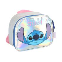 Lancheira Prata Stitch Disney Classics Holográfica Luxcel