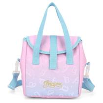 Lancheira Princess Azul E Rosa - Luxcel La51302ps Lancheira Princess Azul E Rosa - Luxcel La51302ps
