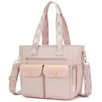 Lancheira Ralchyez, lancheira para mulheres, isolada, 15 litros, rosa claro