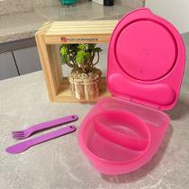 Lancheira Rosa Importada Tupperware - 160ml e 240ml