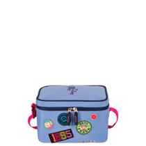 Lancheira Sestini Grande Paul Frank Casual Patches Azul