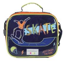 Lancheira Soft Container Kids Skate Dermiwil